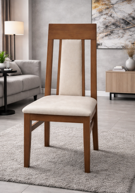 600-LLEID-1 Silla madera tapizada 600-LLEID-1 Silla madera tapizada